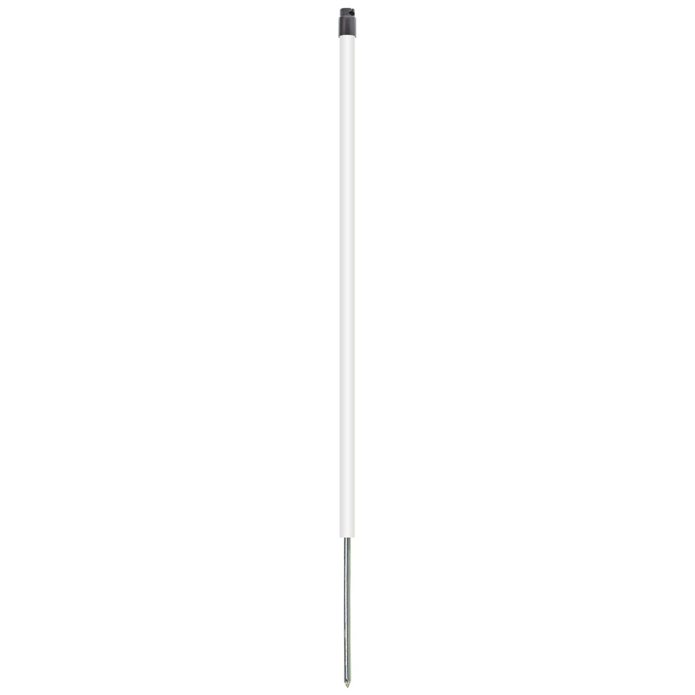 VOSS.farming 10x Kunststoffpfähle, 105cm x Ø19mm, rund, 1 Spitze
