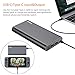 USB C Portable Charger, Jackery Titan S 20100mAh 30W Total Output QC2.0 Qualcomm Quick Charge External Battery, Type-C Port for Nintendo Switch, Macbook, Nexus, Samsung and More - Black