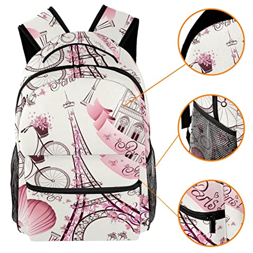 Sac à dos de voyage medium à rayures pour le campus des jeunes