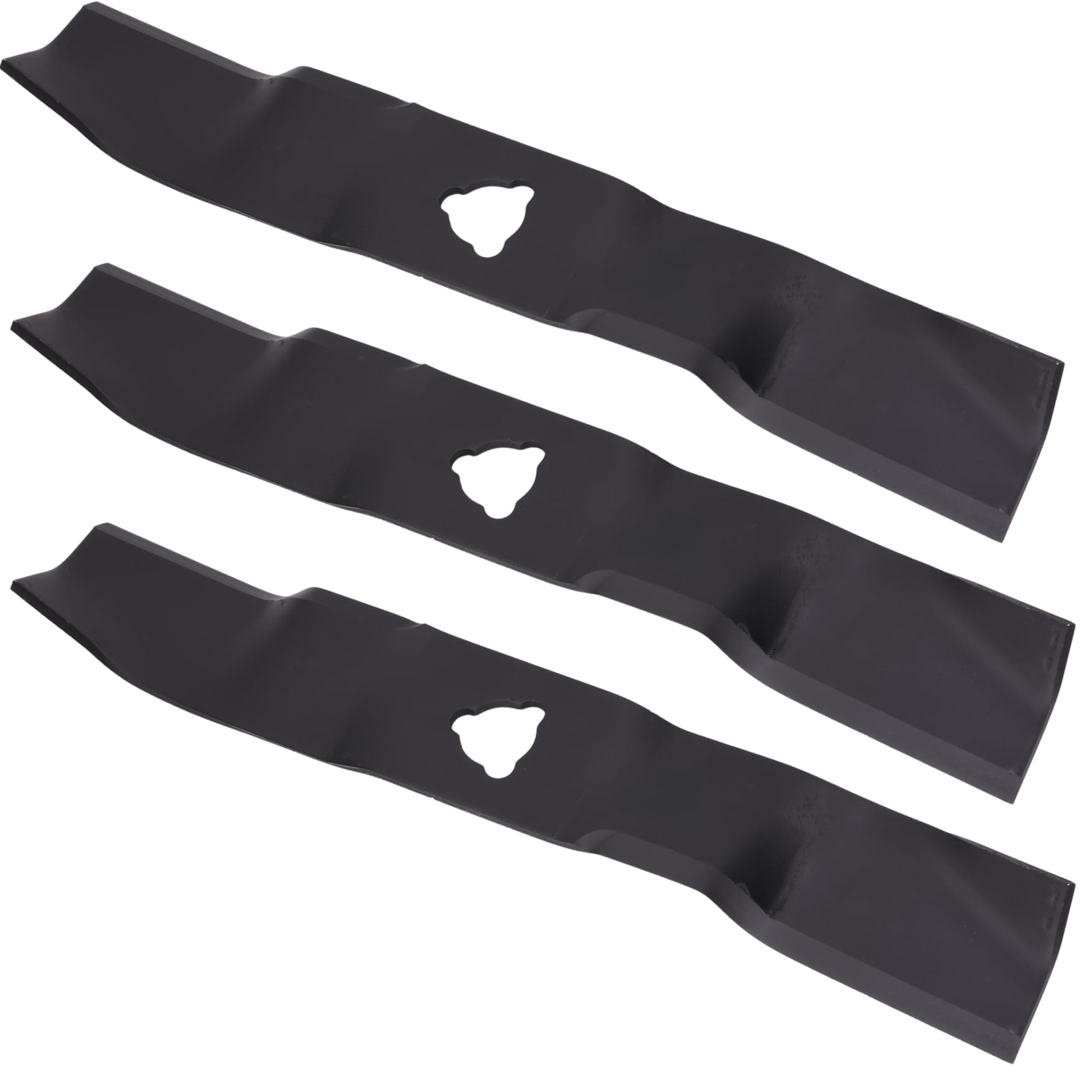 Gartenexpress 3 X 39 Cm Blade For Stiga Park 100 Combi Ride-On Mower 1134-9158-01 1137-0181-01
