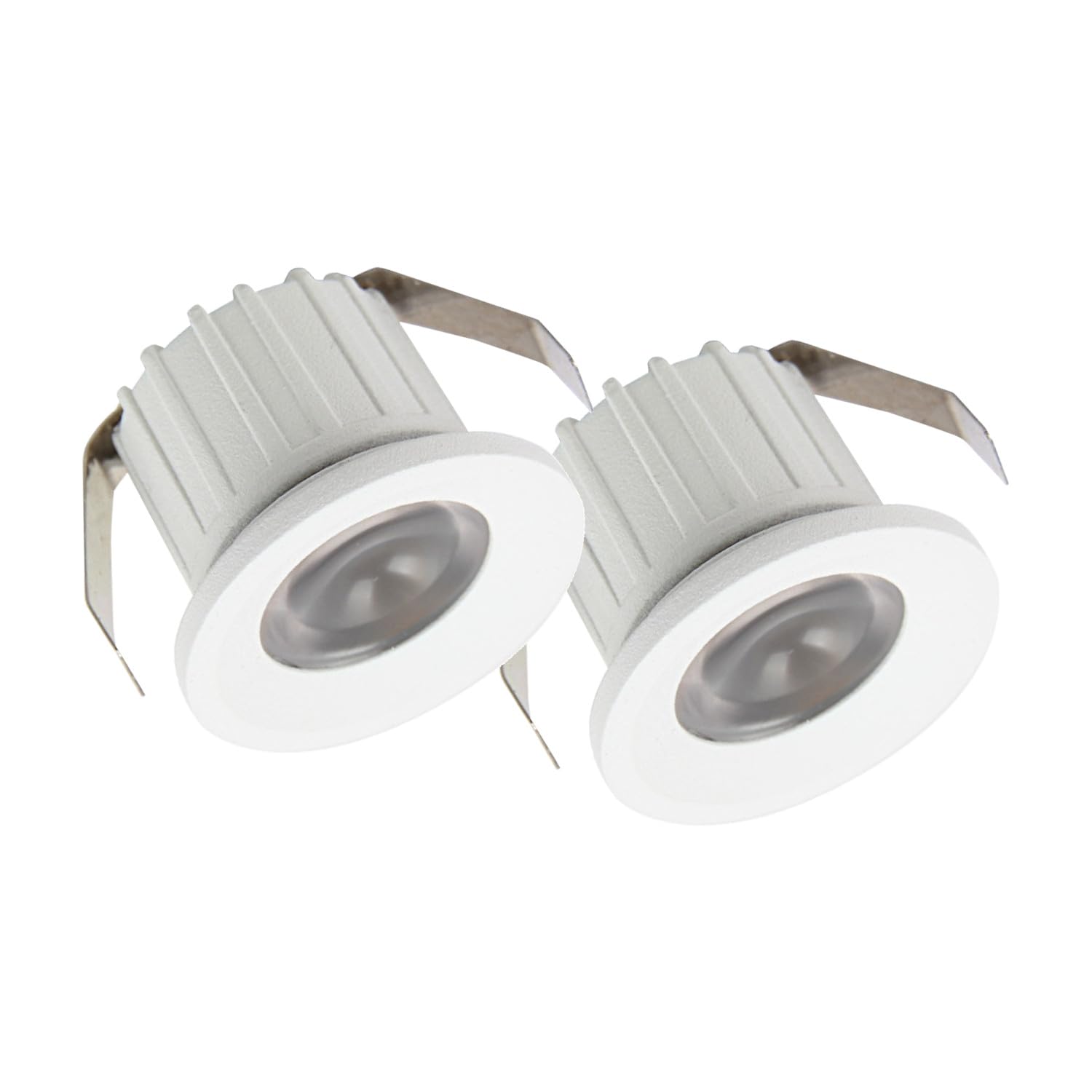 SIGMALED LIGHTING, Mini LED Recessed Spotlight, 3W, Dimmable, Warm White 3000K, 300 Lumens, Round Recessed Spotlight