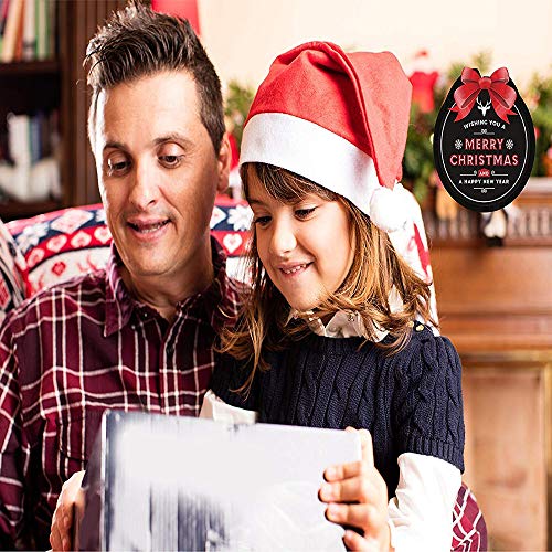 Knowing 10 Pezzi Berretti Babbo Natale, 5 Bambini