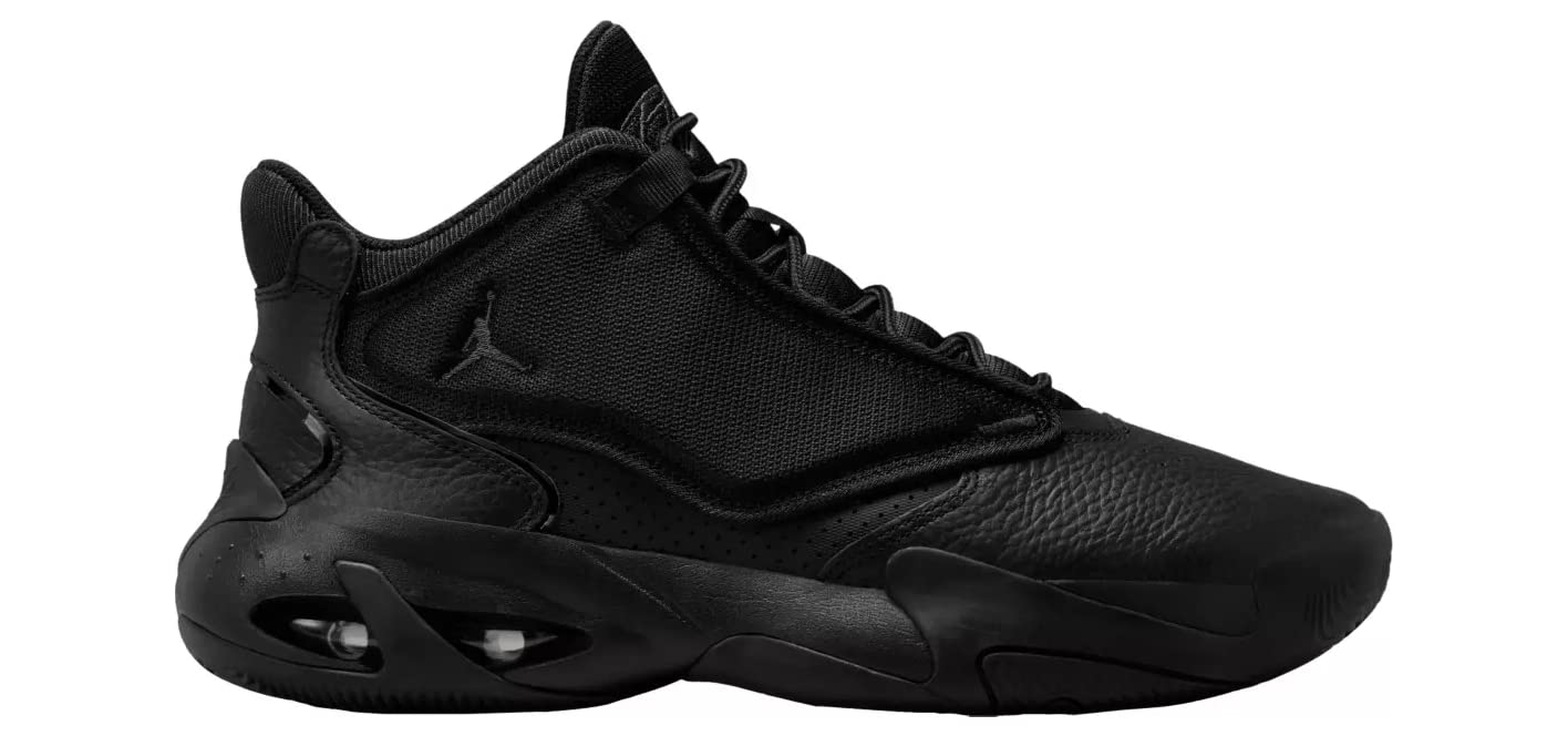 Jordan Men's Max Aura 4 Shoes Black Cat Black/Anthracite-Black (DN3687 001) - 8.5