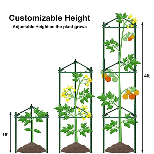 Nutroeno 3 Pack Tomato Cages For Garden thumb #2