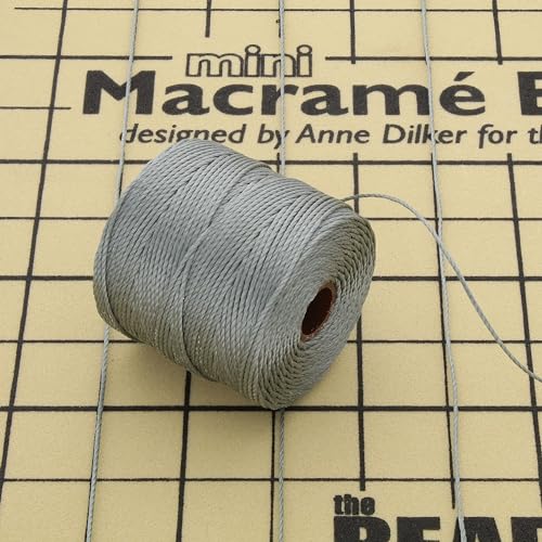 Cordon S-Lon #18 acier 70m Beadsmith pour perles, micro-macramé et kumihimo - 7