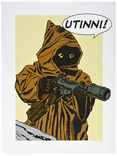 Komar Wall Picture Star Wars Classic Comic Quote Java Children's Room Decoration Art Print Without Frame Available in 3 Sizes