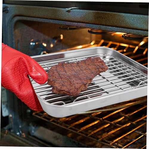 Plaques de cuisson rectangulaires en acier inoxydable durable pour l'excellence