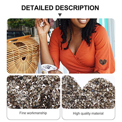 VICASKY 24 Peças Acessórios Cinza Buraco de Costura Natal Re para Traje Cinza Remendo Vestuário Cami