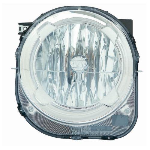Go-Parts - for 2015-2018 Jeep Renegade Headlight Headlamp Assembly Front - Left (Driver) Replacement 68256570AA CH2502273 2016 2017
