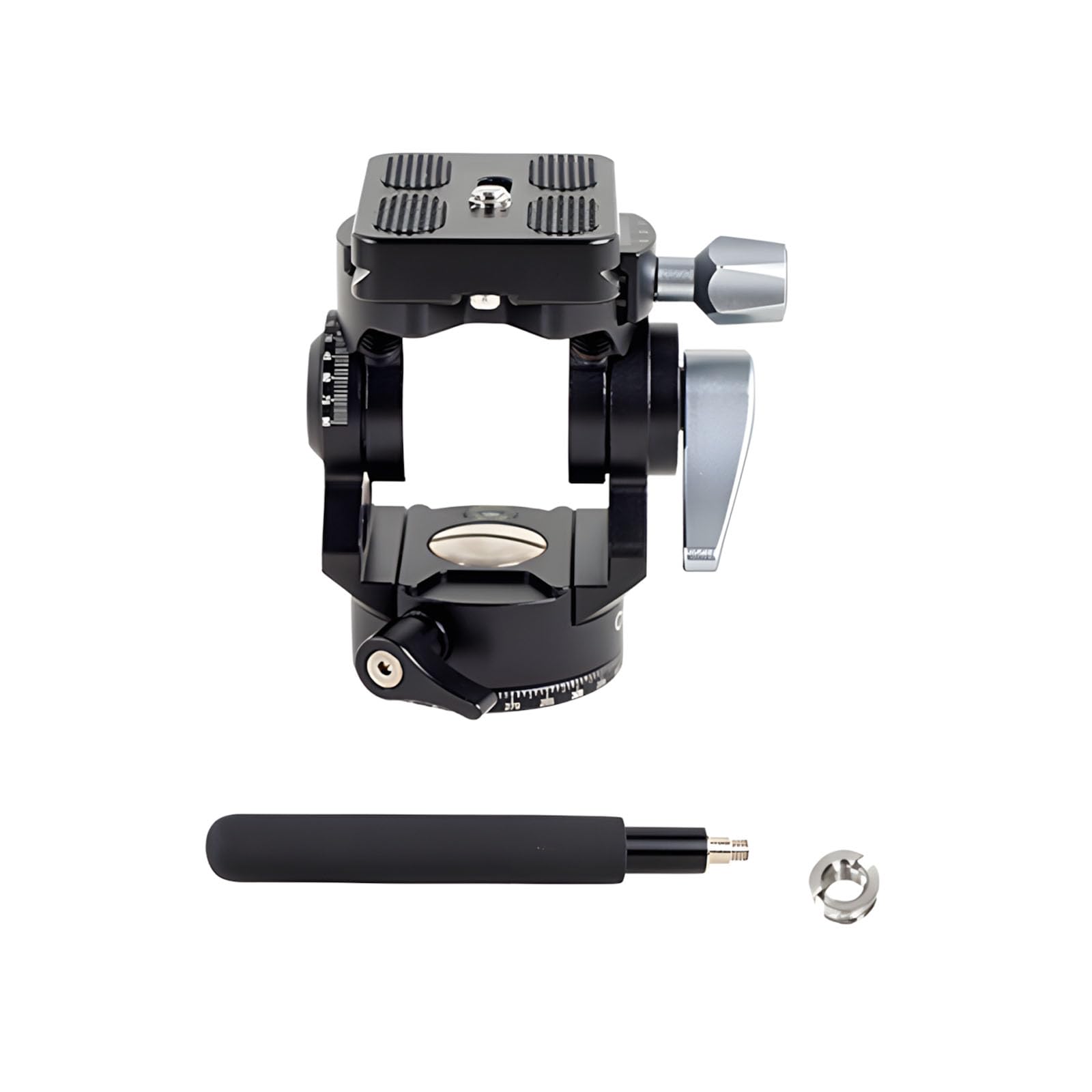 Piastra a sgancio rapido compatibile RS3 RS4 per commutazione rapida 5 kg Peso Video Treppiede Live Streaming Video Professionale Pan Tilt