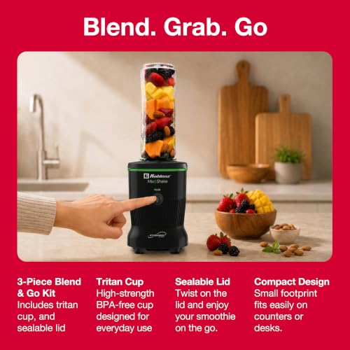 Image of Koblenz MSKM-600 N Mix&Shake Blender, Stainless Steel Blades