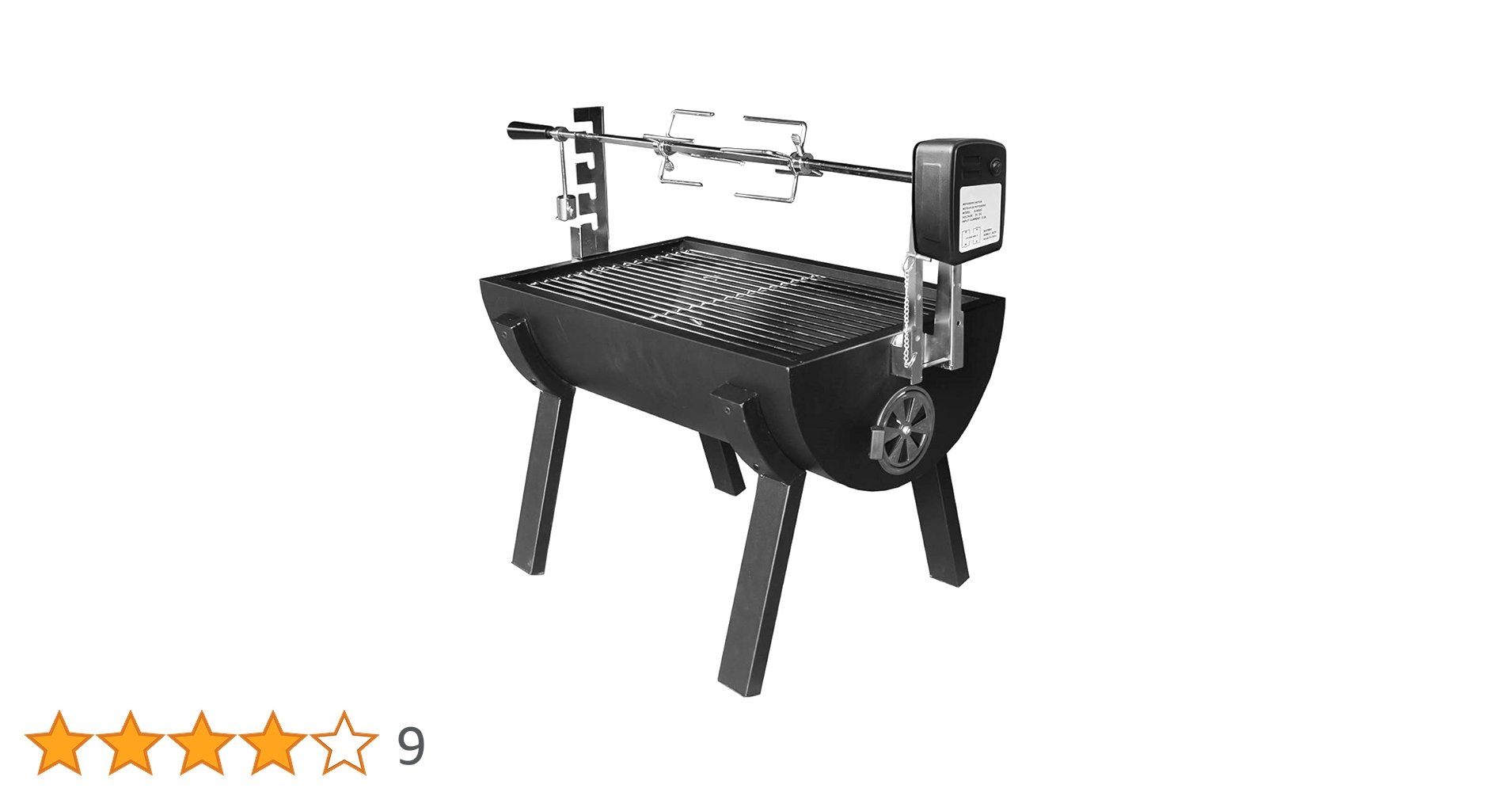 Amazon | jumbuck コンロ一体型バーベキュー丸焼き機 電池駆動
