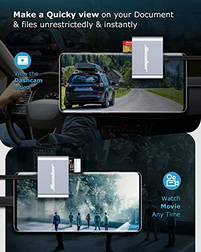 Hicober Usb C To Sd Card Reader, Micro Sd Memory Card Reader, Type C To Sd Card Reader Adapter 2Tb Capacity For Macbook Camera Android Windows Linux And Other Type C Device-Space Grey #TOP4