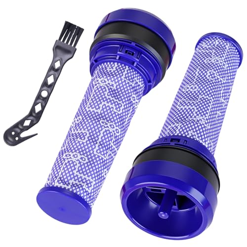 Pack de 2 Filtros Compatibles Con Dyson DC28, DC33, DC37, DC39, DC41, DC53 – Filtro De Repuesto Lavable, Reemplaza 923413 01 – Accesorios Para Aspiradoras