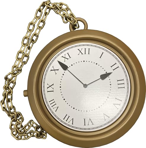 Studio Halloween Rapper Clock Necklace Costume Accessory