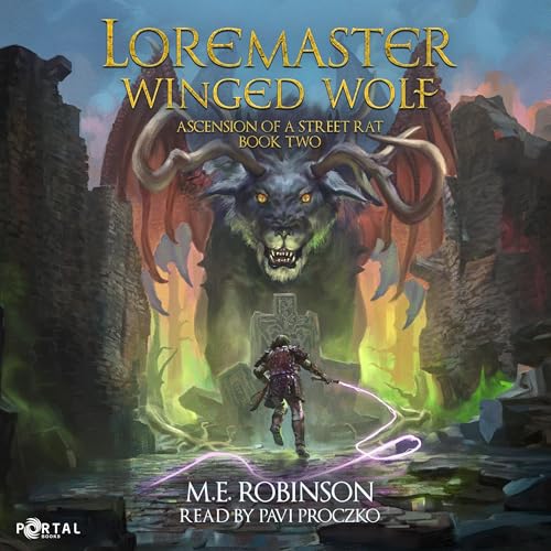Loremaster: Winged Wolf Audiolibro Por M.E. Robinson arte de portada