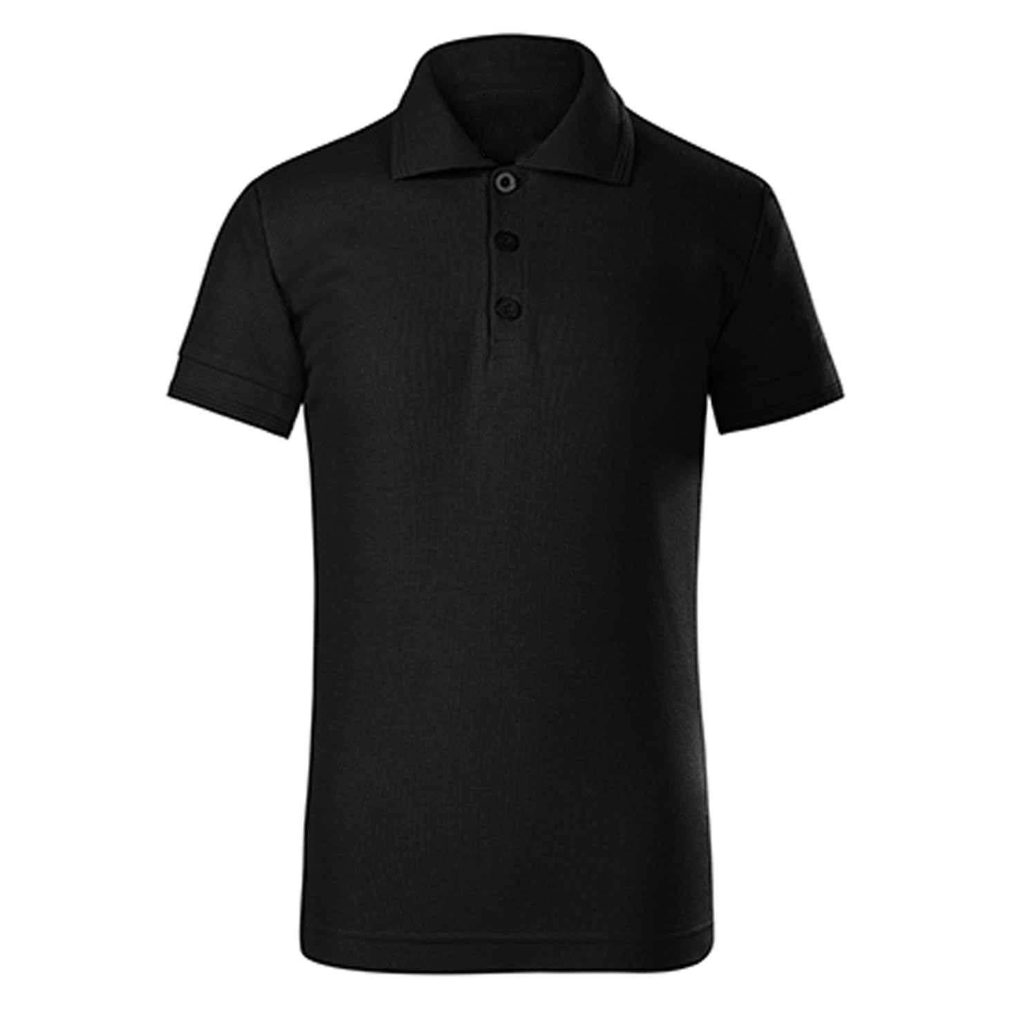 Polo Infantil Personalizado con Foto, Logo o Texto – Polo clásico con Botones, Camiseta de Uniforme Escolar para Niños y Niñas, también Disponible Sin impresión
