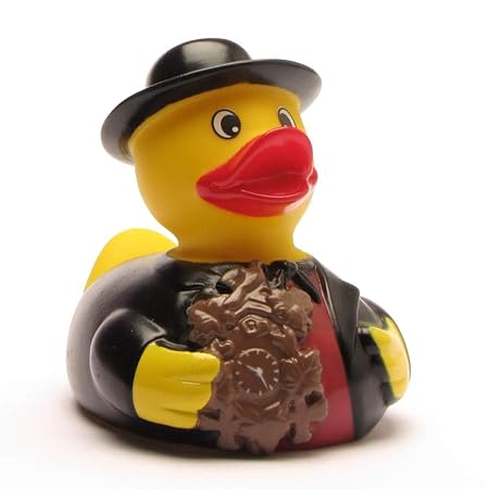 Duckshop I Badeente Schwarzwald Mann I Quietscheente I Quietscheentchen I Geschenk für Reise-Fans I Präsent Sammler I Souvenir Duckshop I Badeente Schwarzwald Mann I Quietscheente I Quietscheentchen I Geschenk für Reise-Fans I Präsent Sammler I Souvenir