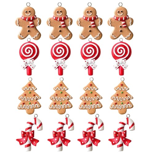 Pendentif résine 3D incassable pour décoration de Noël intérieure extérieure durable - 2