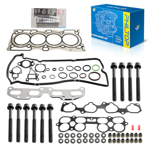 Image of PHILTOP HS26261PT Head Gasket Set Fit for Nissan Altima Sentra 2002 2003 2004 2005 2006, for 2.5L Engine Cylinder Head Gasket Kit, OE# HS54444, CPW2742, HS26261PT, ES72198