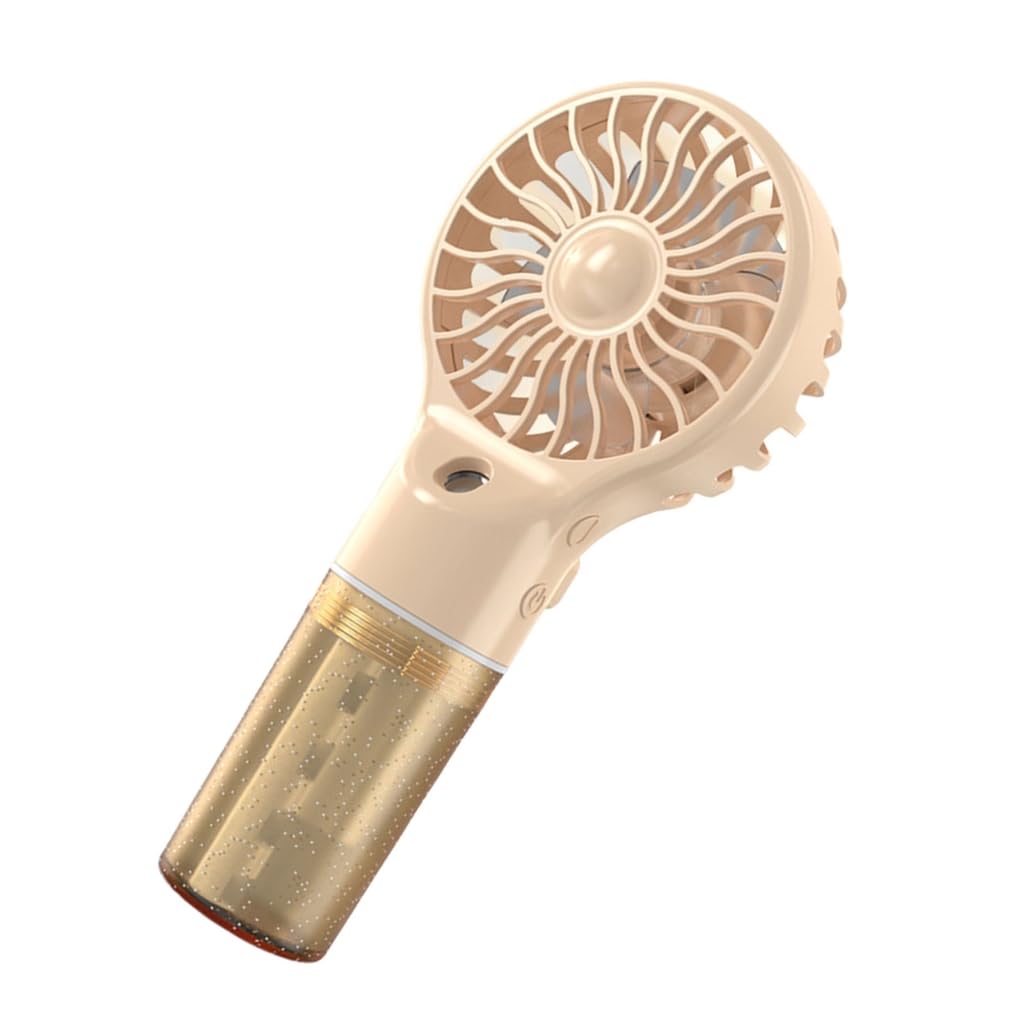 Ventilador de mano contra el calor con 4 velocidades portatil