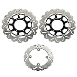 honda cbr 600 pc35 vergaser Preis für 3 pcs wave Bremsscheiben vorne hinten