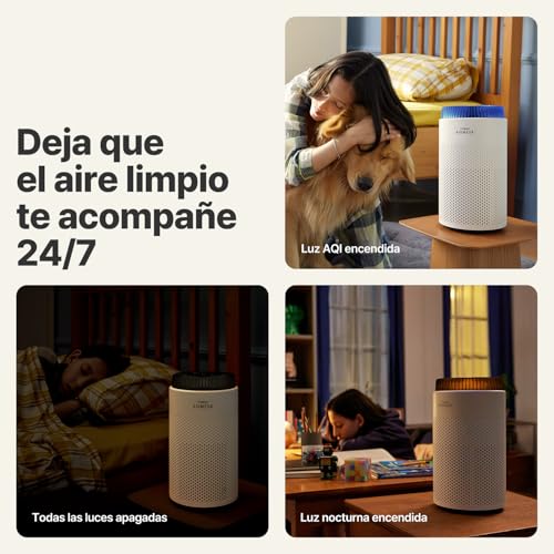 Miniatura 6 de Coway Purificador De Aire Para Dormitorio, Hogar Y Espacios Pequeños, Ideal Para Alergias, Polvo, Polen, Mascotas Y Olores, Ultra Silencioso 18,4 Db, Gran Rendimiento Cadr 120,1 M H Airmega 50