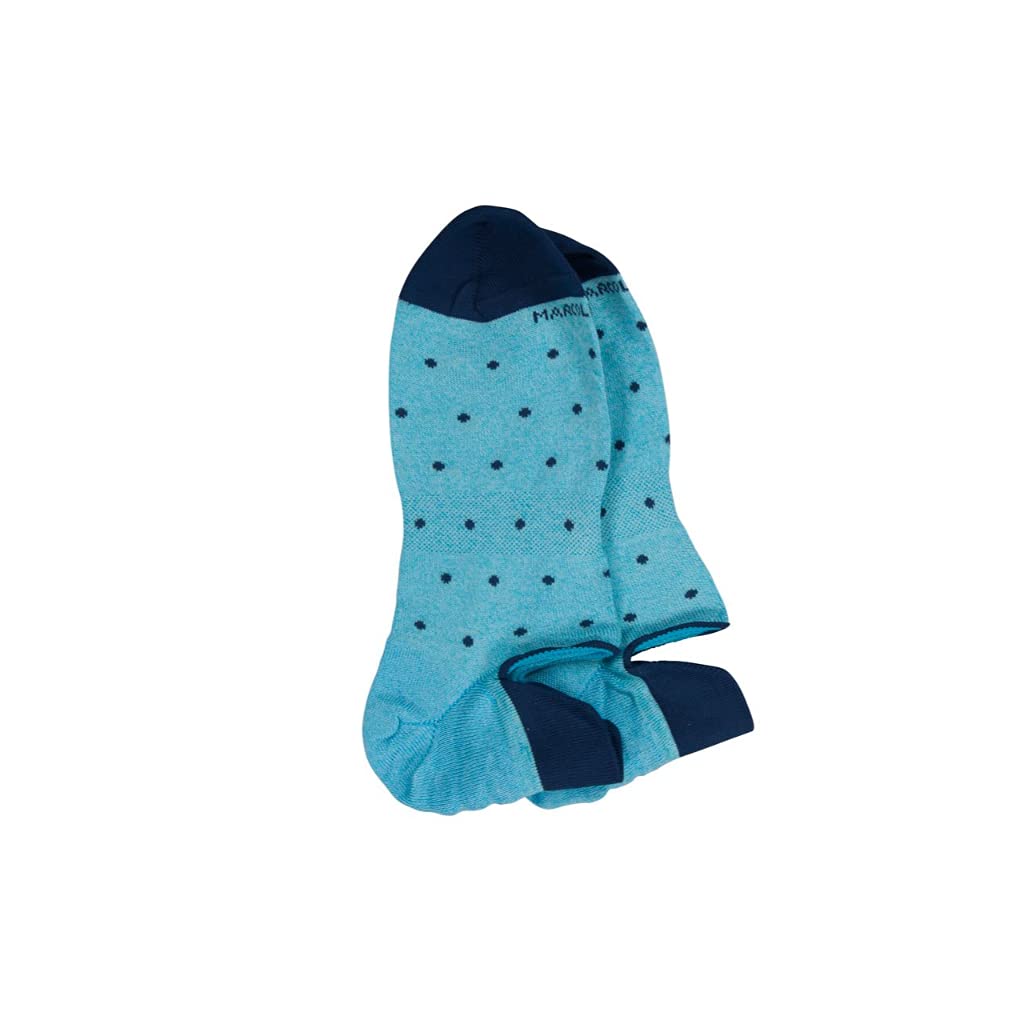 Marcoliani MilanoMarcoliani Invisible Touch Pima Cotton Polka Dot Sneaker Socks
