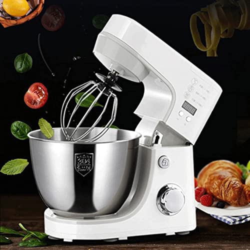 MOSHUO Standmixer mit Kippkopf, Multifunktions-Vollautomatik-Kleinkochmaschine, Edelstahl-Elektromixer, mit Knethaken… – Bild 3