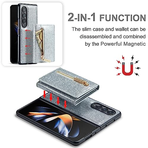 Étui pailleté Samsung Fold 3 idéal pour vos soirées et déplacements