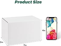 Vista 66 de Mat Board Center, 7x5x4 Inches Shipping Boxes for Mailing Moving Packaging, 25 Pack Corrugated Cardboard Boxes for Small Business, Kraft