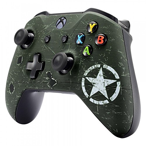 Xbox One Wireless Controller for Microsoft Xbox One - Custom Soft Touch Feel - Custom Xbox One Controller (WWII) - Thumbnail 3