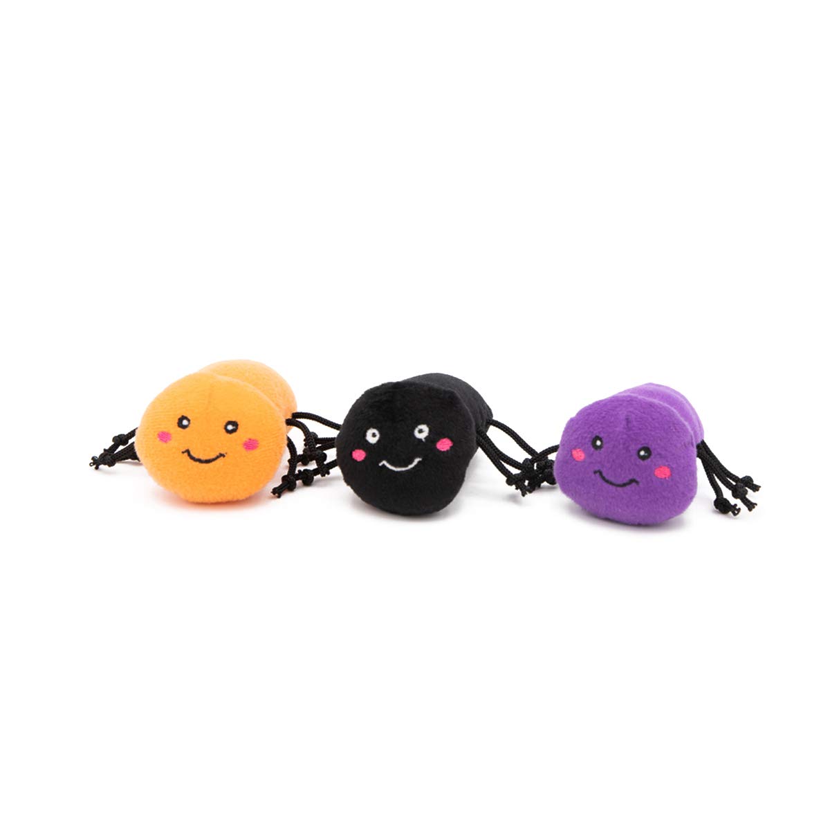 ZippyPaws Halloween Spider Burrow Dog Toys -4