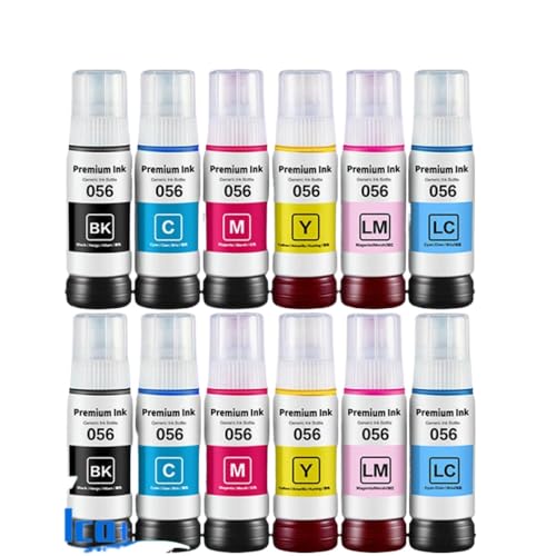 Encre à jet d'encre en vrac compatible 056 pour imprimantes L18058 et L8058