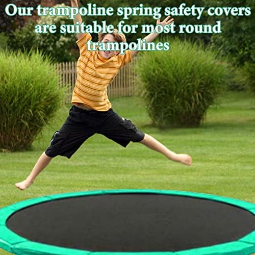 Weatail Replacement Trampoline Surround Pad Foam 6ft/8ft/10ft Safety Guard Spring Cover Padding Pads Spring Cover UV-Resistant Tear-Resistant Edge Protection