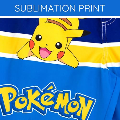 Pokemon Compression UPF 50+ Swim Trunks Little Kid to Big Kid Sizes (4-14-16)3