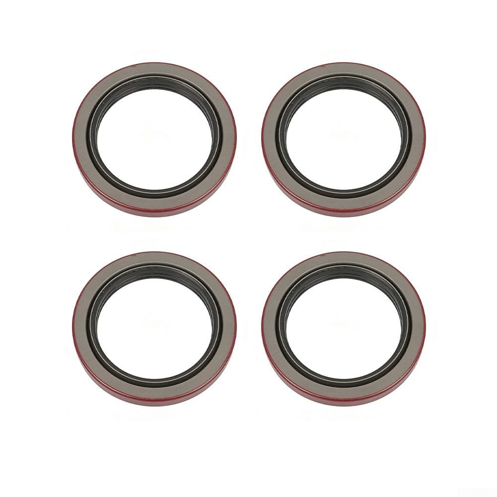 Lot de 4 joints de roulement de roue en caoutchouc pour remorque de camion