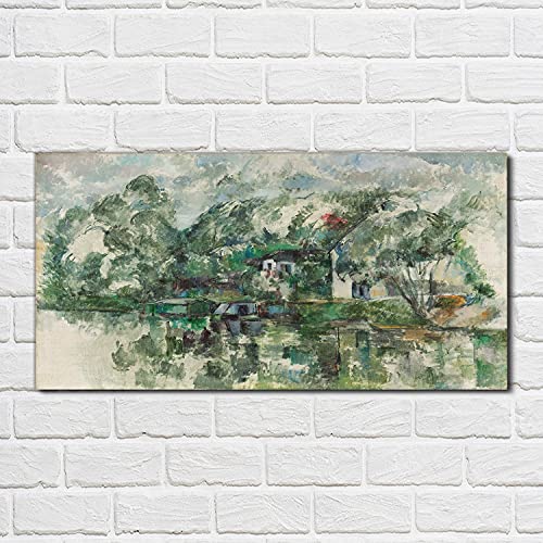 Décoration murale verre 100x50cm Coloray Eau Cézanne pour maison - 2