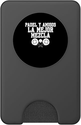 Miniatura 2 de Padel Y Amigos La Mejor Mezcla Padel Racquet Paddle PopSockets PopWallet for MagSafe