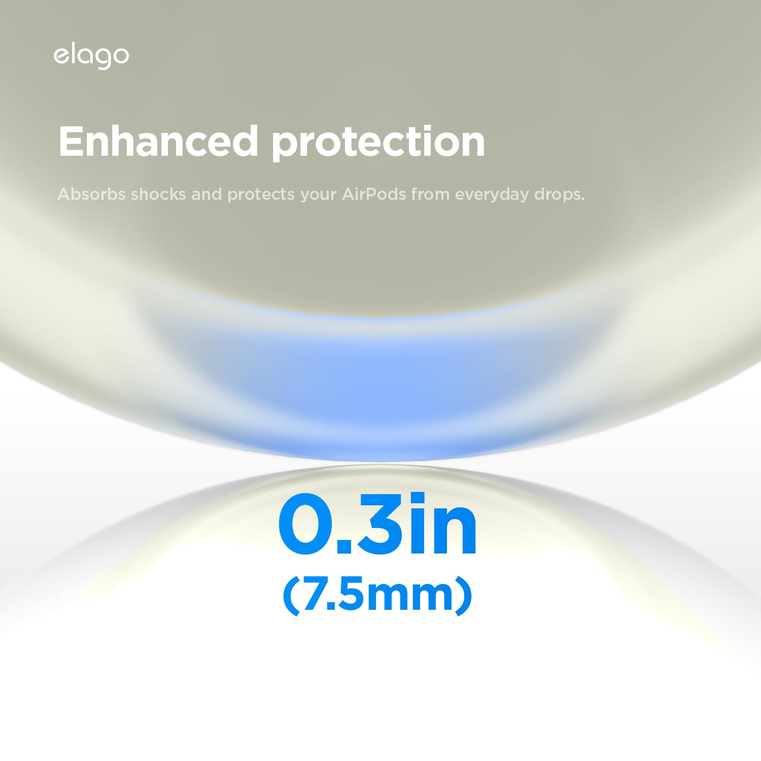 elago Custodia a Cassetta Retro Compatibile con AirPods Pro 3, con Moschettone, Ricarica Wireless, Antiurto, in Silicone Morbido, LED Frontale Visibile (Bianco Classico)