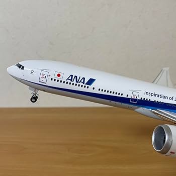 Amazon.co.jp: 1:200 BOEING 777-9 ANA 空中姿勢 ソリッド