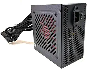 Fonte 500w Real PFC Ativo BIVOLT AUTOMÁTICO Pci-e 8 Pinos 6+2 Pl Vídeo Semi Modular Silenciosa