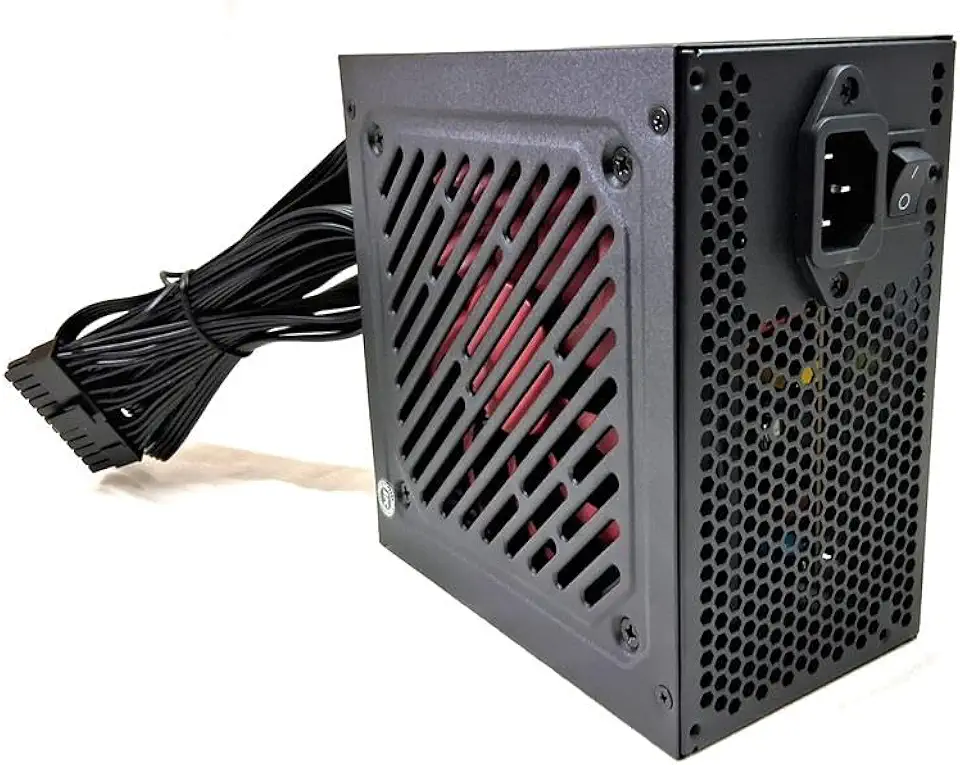 Fonte 500w Real PFC Ativo BIVOLT AUTOMÁTICO Pci-e 8 Pinos 6+2 Pl Vídeo Semi Modular Silenciosa