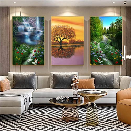 Art mural affiche automne de qualité premium impression toile moderne