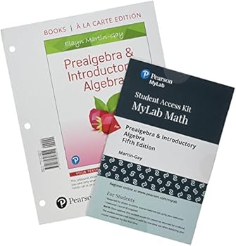 Paperback Prealgebra & Introductory Algebra, Books a la Carte Edition Plus Mylab Math with Pearson Etext -- 24 Month Access Card Package [With Access Code] Book