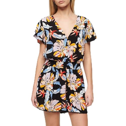 Image of Superdry Beach Playsuit Short Sleeve Short Dress 2XS, multicoloured, XXS