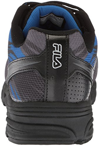 Fila Men's Memory Meiera 2 Slip Resistant Composite Toe Trail Running Shoe Shoe, Castlerock/Black/Prince Blue, 11 D Us #TOP2