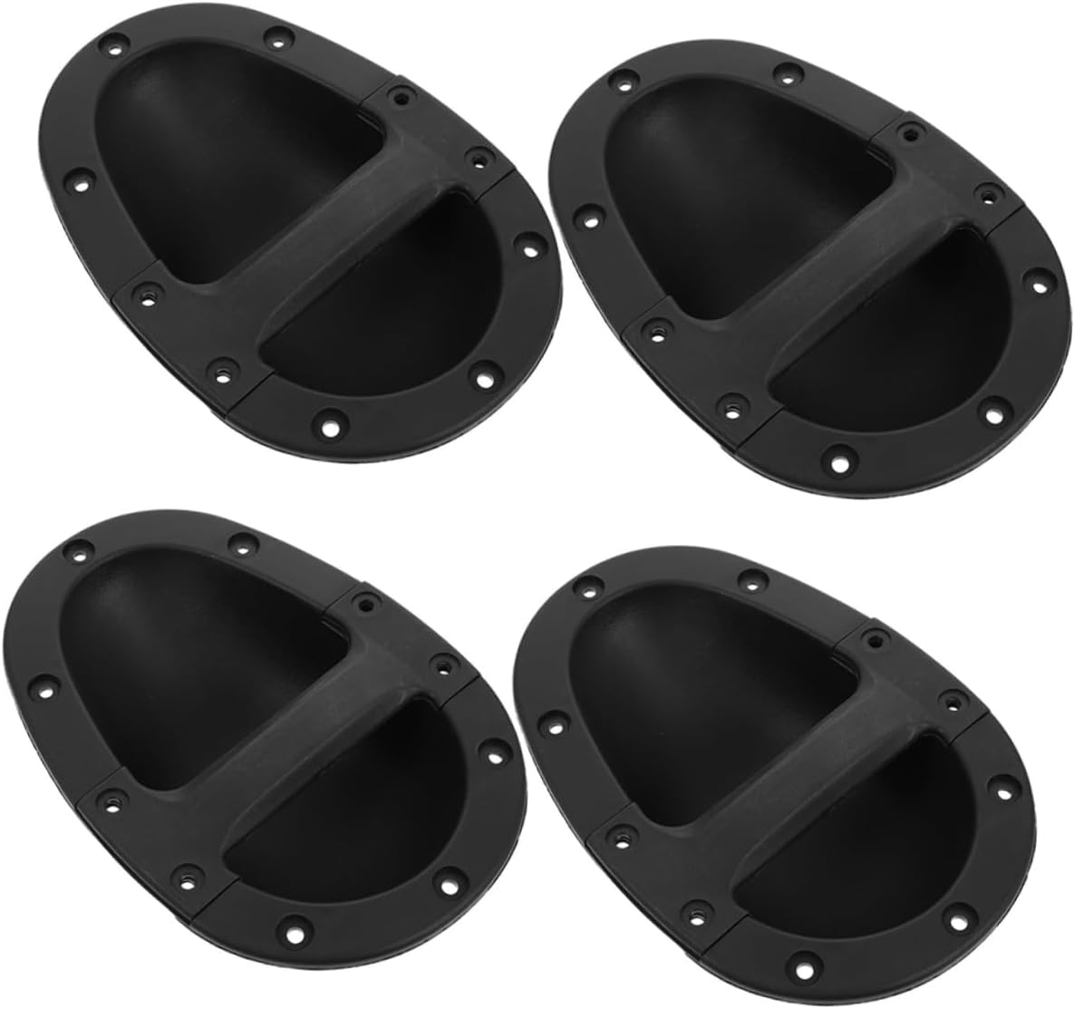 Gadpiparty 12pcs Speaker Handle Replacement Lightweight and Sound Handle for Amplifiers and Audio Equipment Smooth Design for Easy Installation