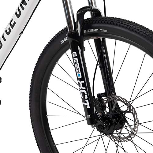 Royce Union Rcf Lightweight Carbon Mountain Bike, Gloss White, 27.5 Inch Wheels / 16.5 Inch Frame #TOP4