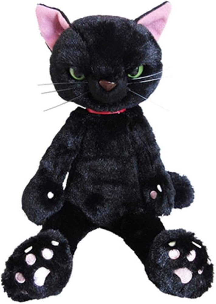 Amazon.co.jp: 内藤デザイン研究所 スクラッチ ぬいぐるみ(MS) 猫 高さ